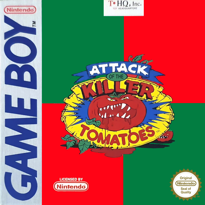 Jaquette de Attack of the Killer Tomatoes