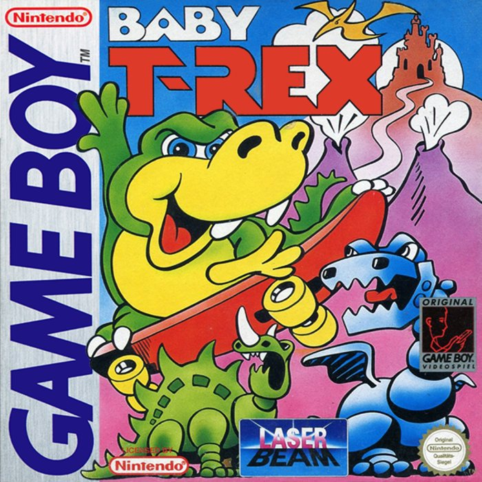 Jaquette de Baby T-Rex