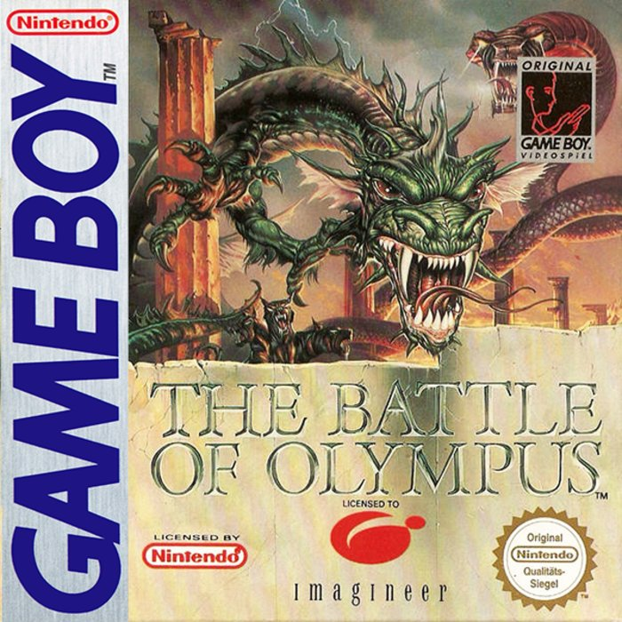 Jaquette de The Battle of Olympus