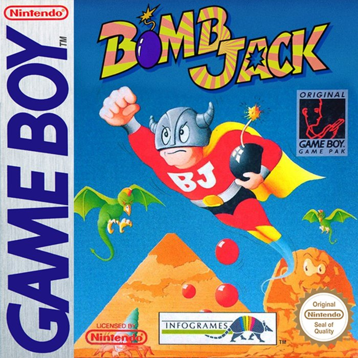 Jaquette de Bomb Jack