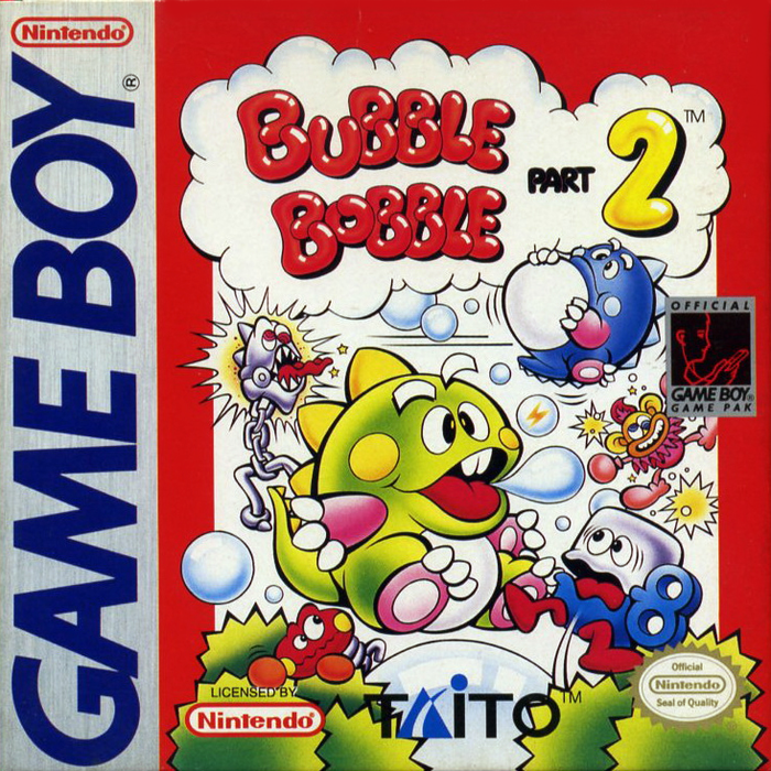 Jaquette de Bubble Bobble Part 2