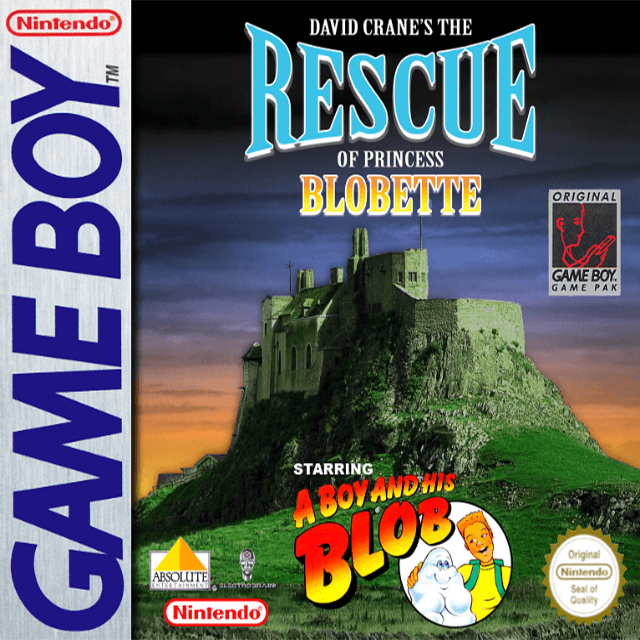 Jaquette de David Crane's The Rescue of Princess Blobette