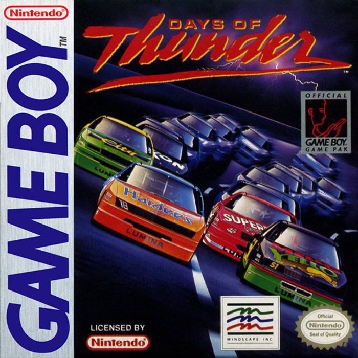Jaquette de Days of Thunder