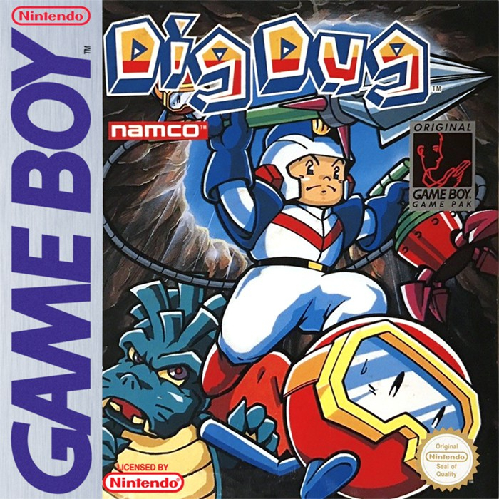 Jaquette de Dig Dug