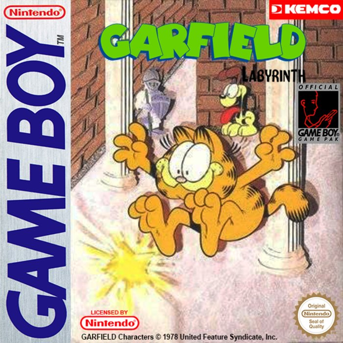 Jaquette de Garfield Labyrinth