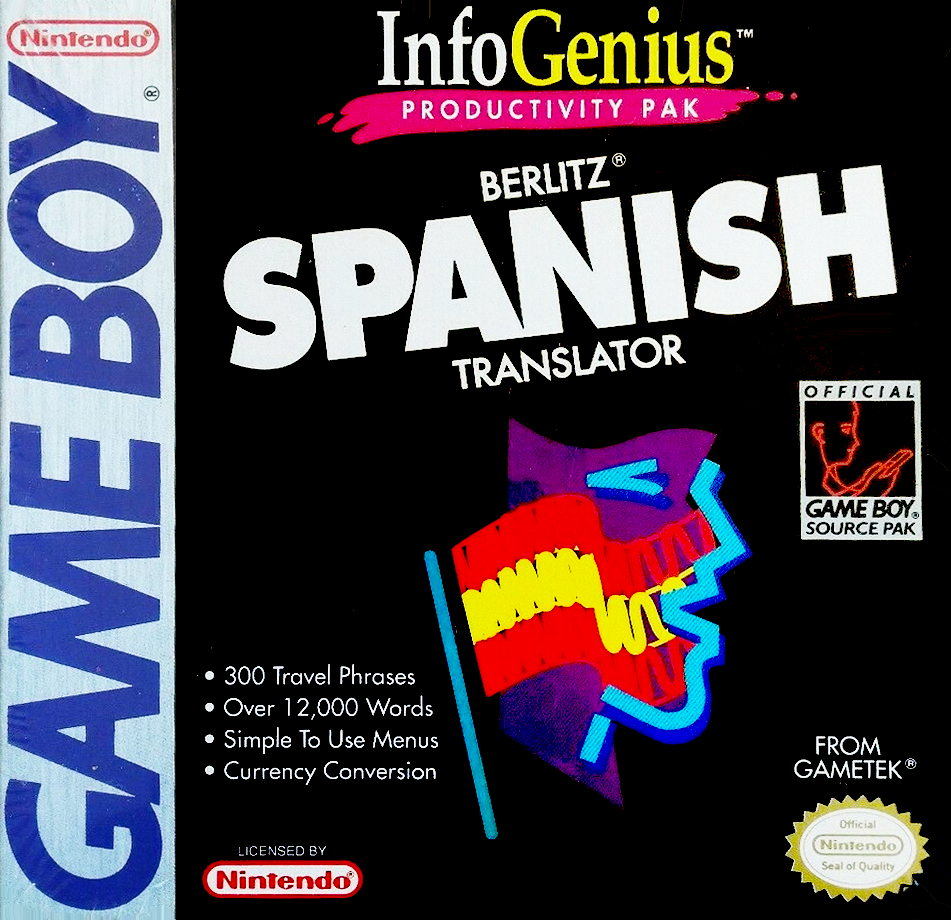 Jaquette de InfoGenius Productivity Pak Berlitz Spanish Translator