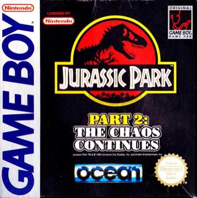 Jaquette de Jurassic Park Part 2 The Chaos Continues