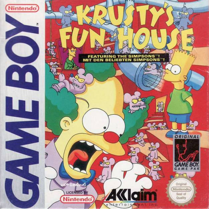 Jaquette de Krusty's Fun House