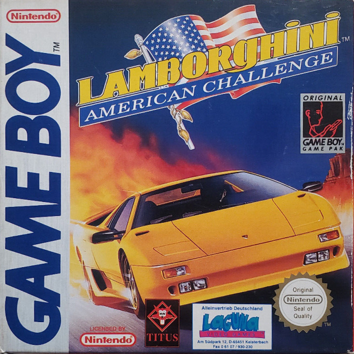 Jaquette de Lamborghini American Challenge