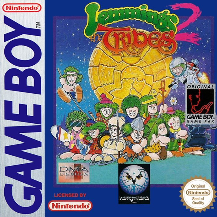 Jaquette de Lemmings 2 : The Tribes