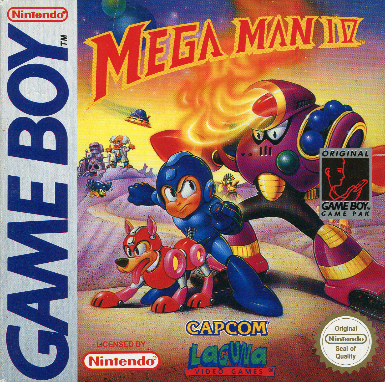 Jaquette de Mega Man IV