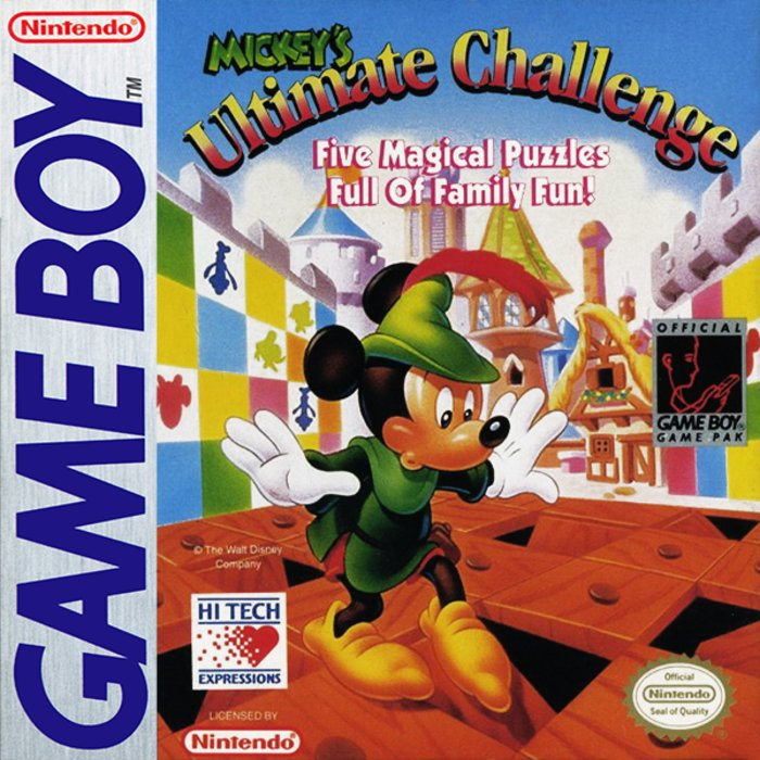 Jaquette de Mickey's Ultimate Challenge