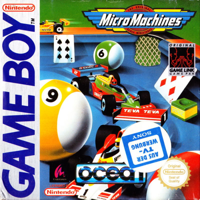Jaquette de Micro Machines