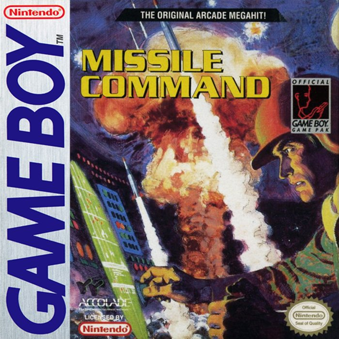 Jaquette de Missile Command