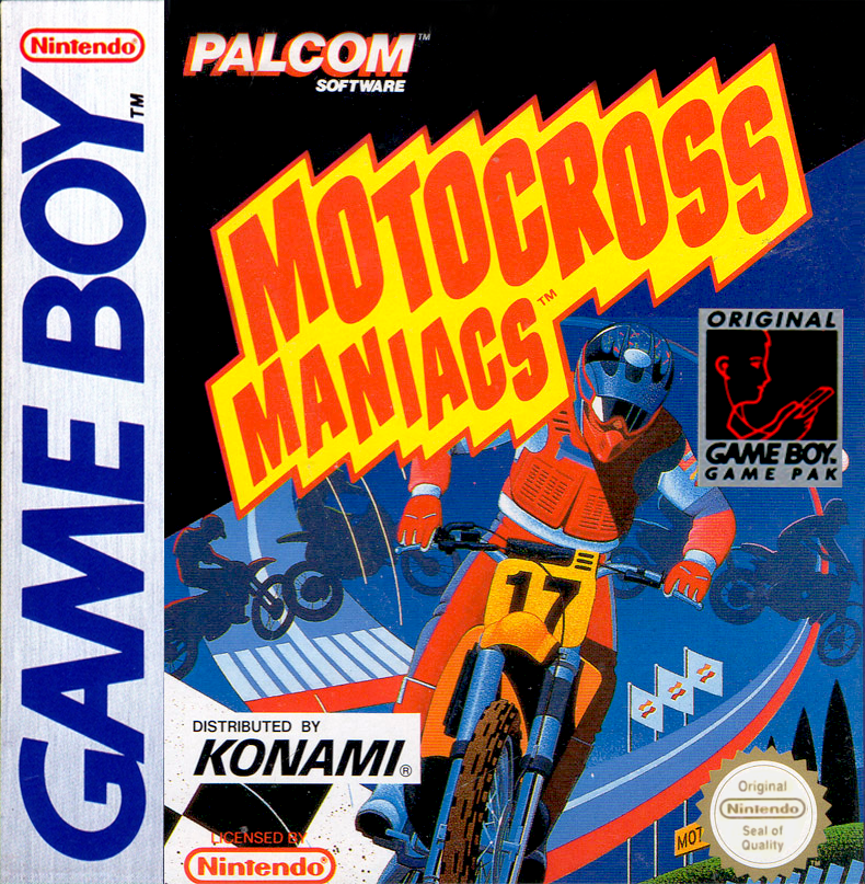 Jaquette de Motocross Maniacs