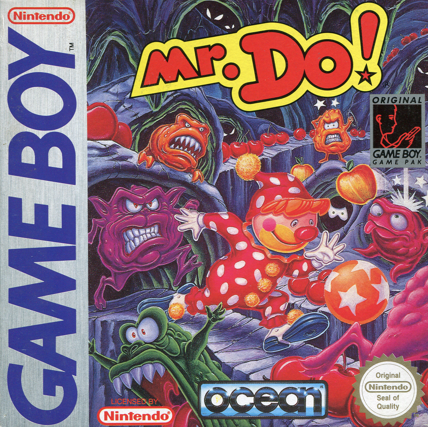 Jaquette de Mr. Do!