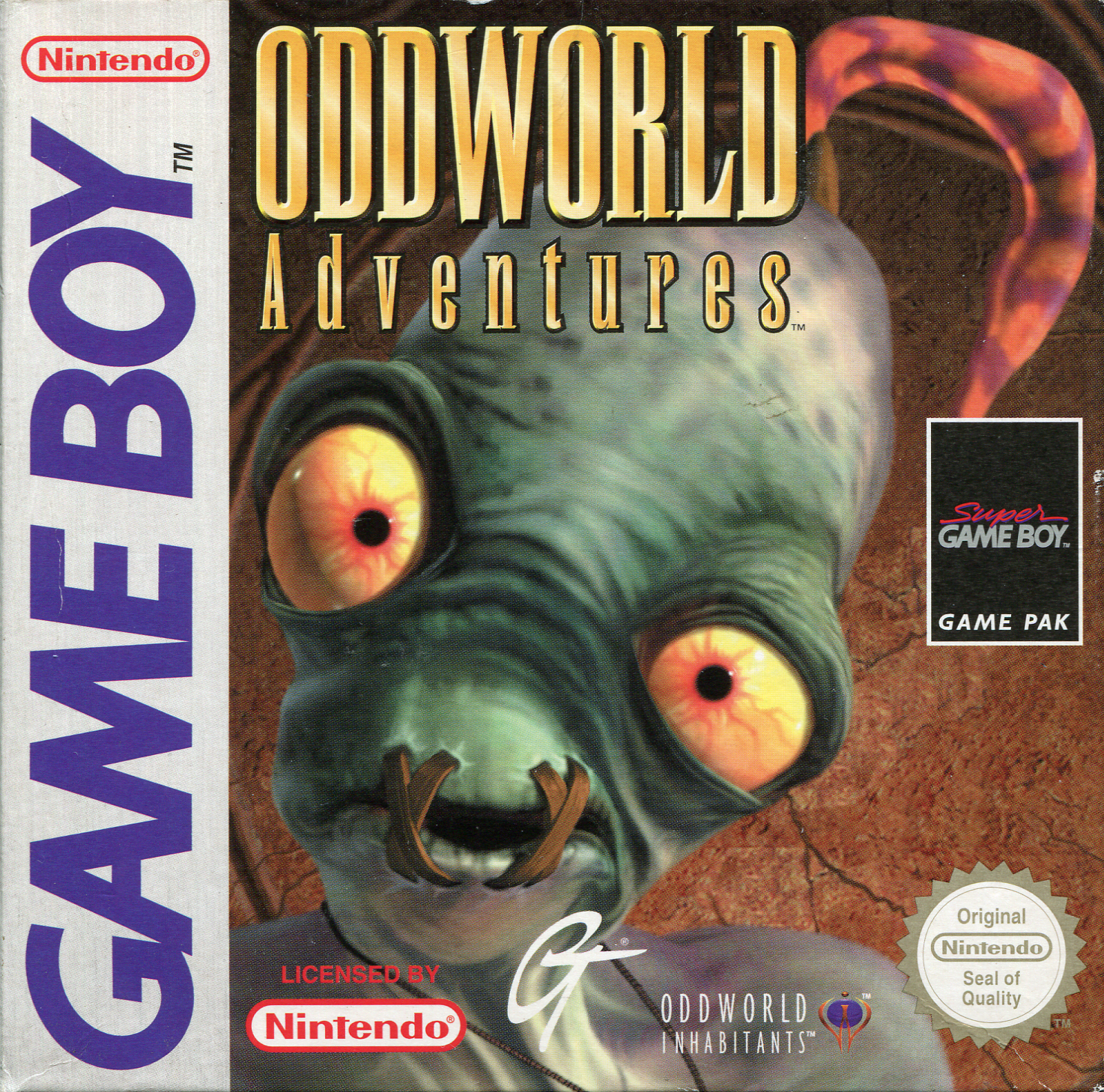 Jaquette de Oddworld Adventures