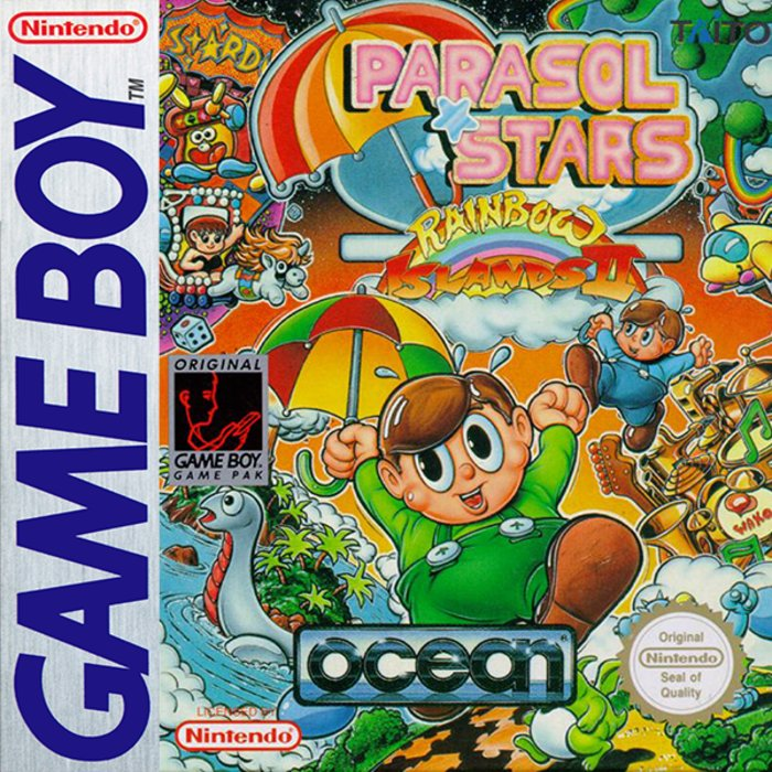 Jaquette de Parasol Stars : Rainbow Islands II