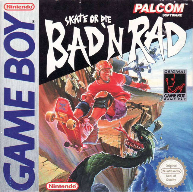 Jaquette de Skate or Die Bad 'N Rad
