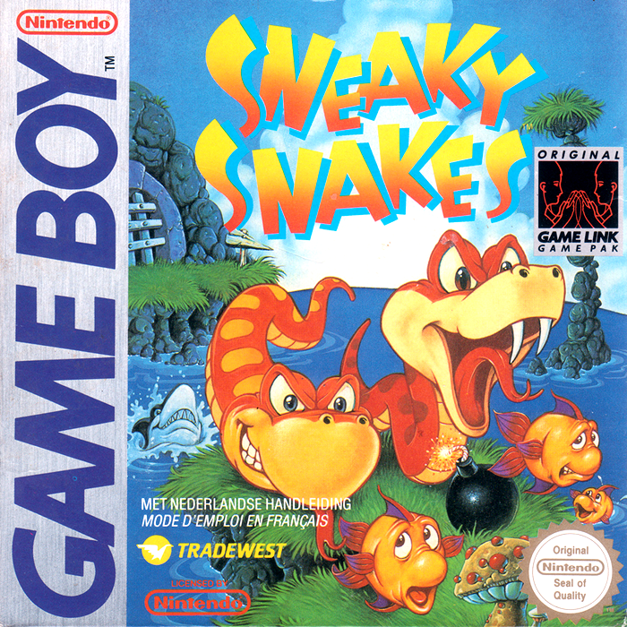 Jaquette de Sneaky Snakes