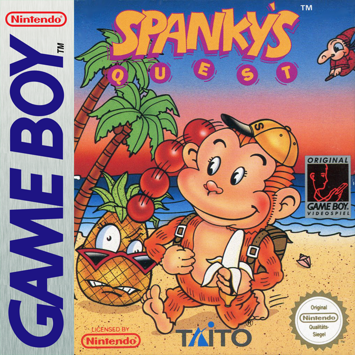 Jaquette de Spanky's Quest
