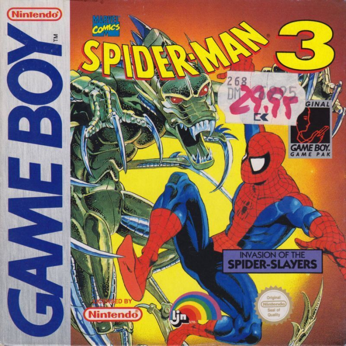 Jaquette de Spider-Man 3 Invasion of the Spider-Slayers