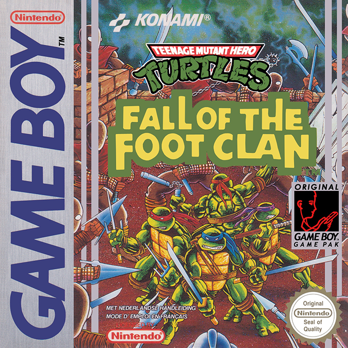 Jaquette de Teenage Mutant Hero Turtles : Fall of the Foot Clan