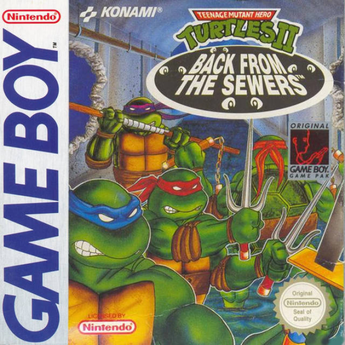 Jaquette de Teenage Mutant Hero Turtles II : Back from the Sewers
