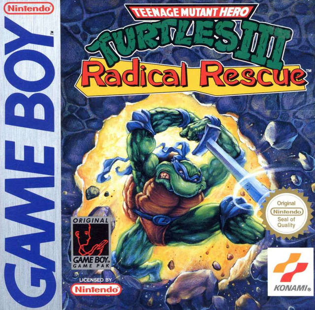 Jaquette de Teenage Mutant Hero Turtles III : Radical Rescue