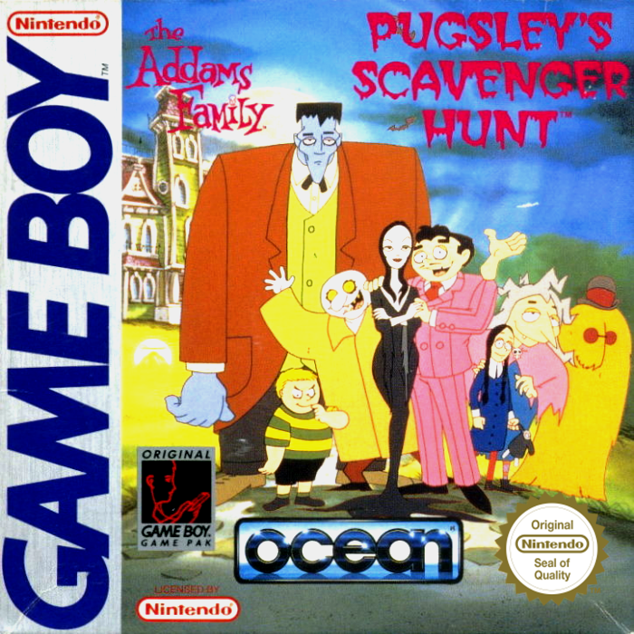 Jaquette de The Addams Family - Pugsley's Scavenger Hunt