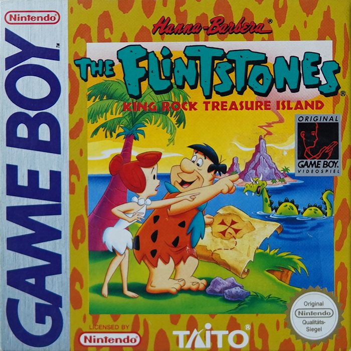 Jaquette de The Flintstones King Rock Treasure Island