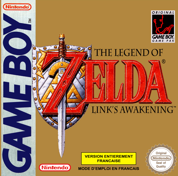 Jaquette de The Legend of Zelda : Link's Awakening