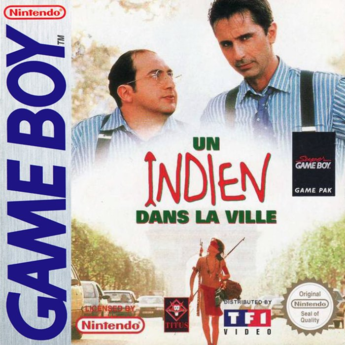Jaquette de Un Indien dans la Ville