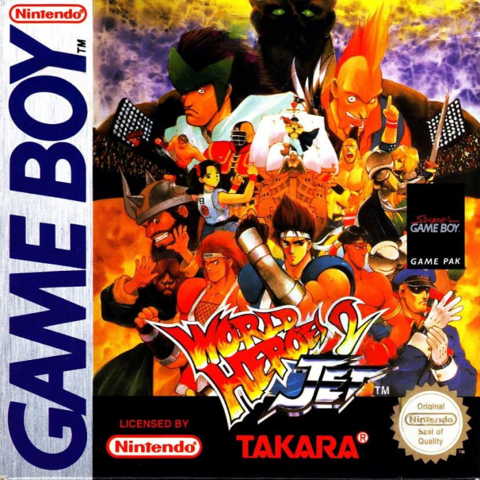Jaquette de World Heroes 2 Jet