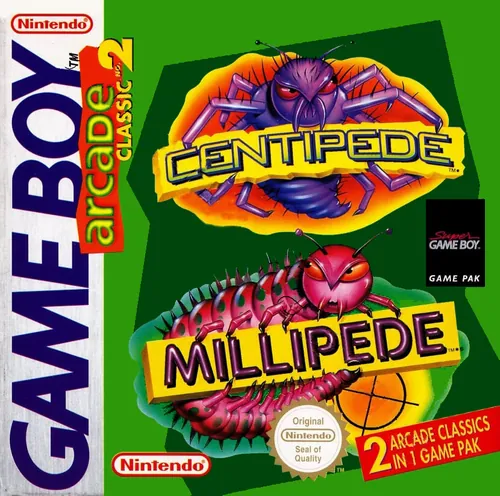 Jaquette de Arcade Classic No. 2 : Centipede & Millipede
