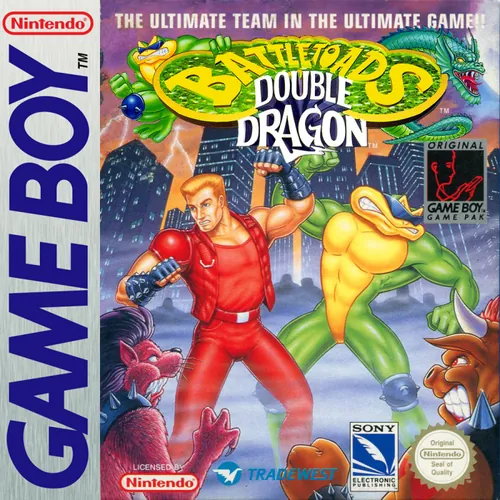 Jaquette de Battletoads / Double Dragon