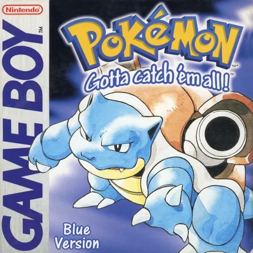 Jaquette de Pokémon Version Bleue