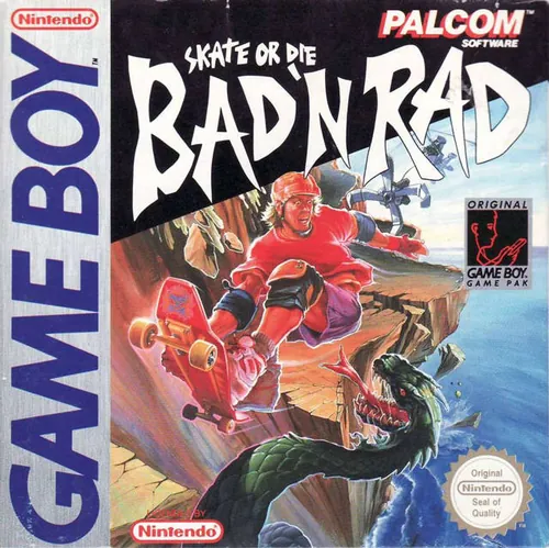 Jaquette de Skate or Die Bad 'N Rad