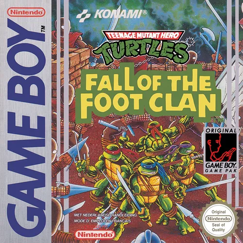 Jaquette de Teenage Mutant Hero Turtles : Fall of the Foot Clan