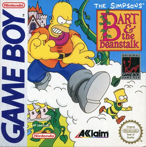 Jaquette de The Simpsons Bart & the Beanstalk