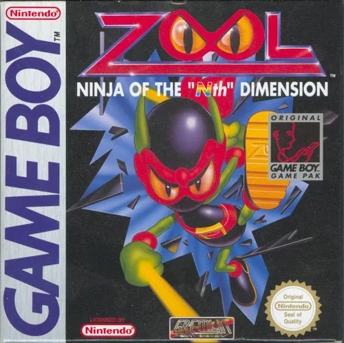 Jaquette de Zool : Ninja of the “Nth” Dimension