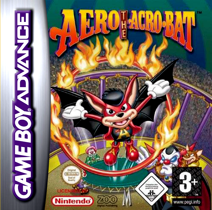 Jaquette de Aero the Acro-Bat: Rascal Rival Revenge
