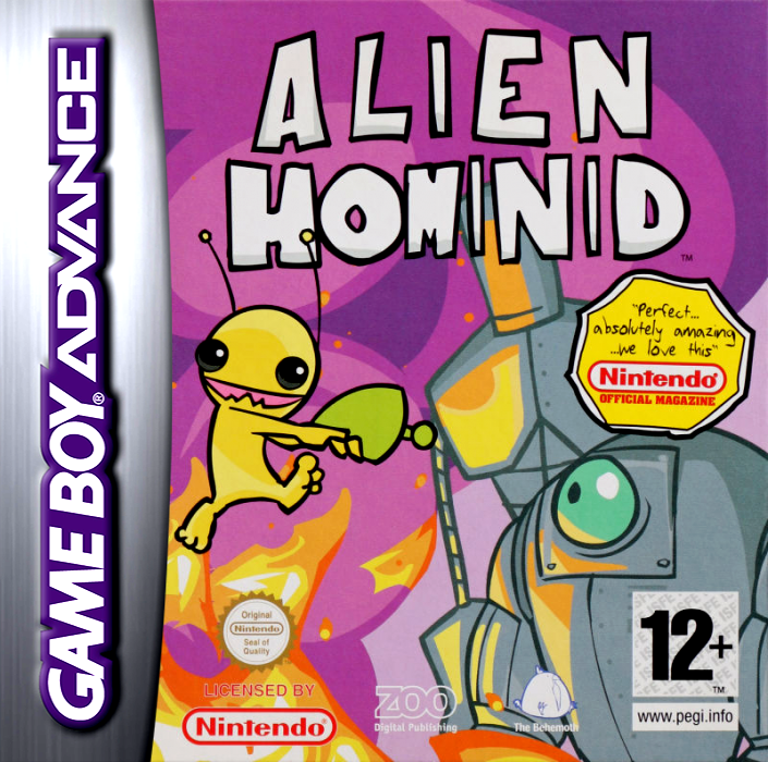 Jaquette de Alien Hominid