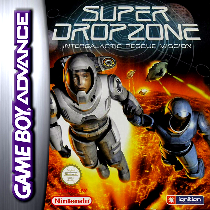 Jaquette de Super Dropzone : Intergalactic Rescue Mission
