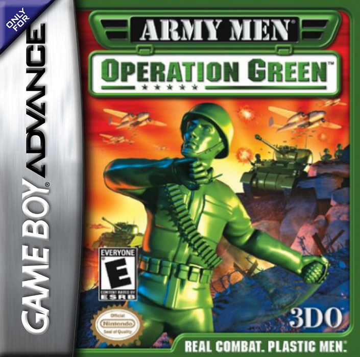 Jaquette de Army Men Operation Green
