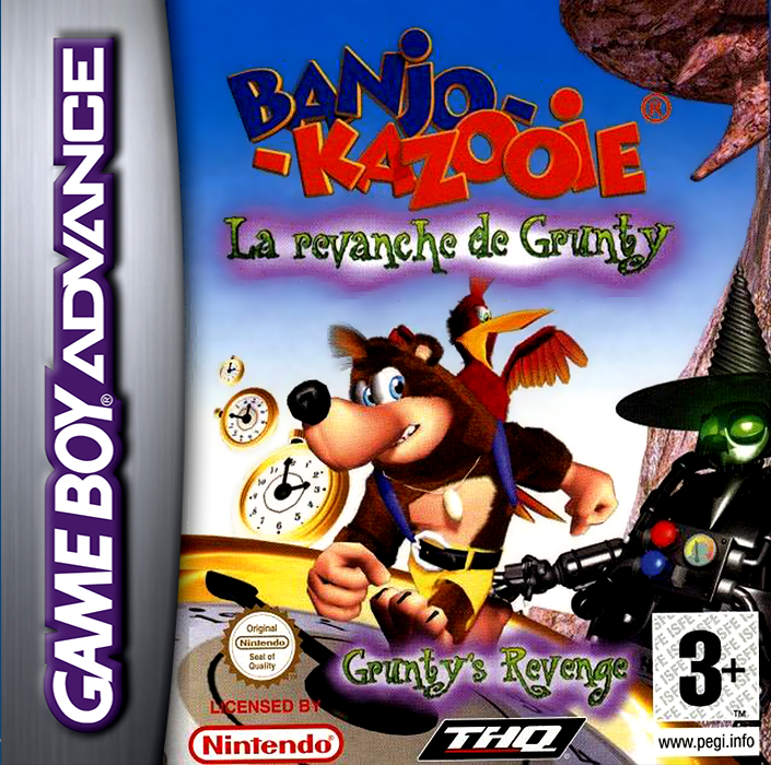 Jaquette de Banjo-Kazooie : La Revanche De Grunty