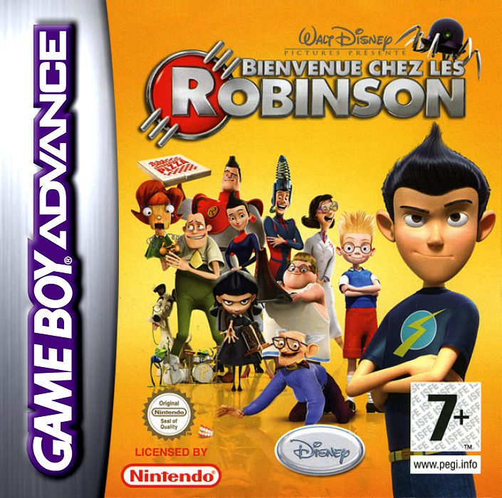 Jaquette de Bienvenue chez les Robinson