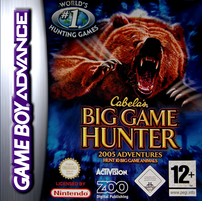 Jaquette de Cabela's Big Game Hunter 2005 Adventures