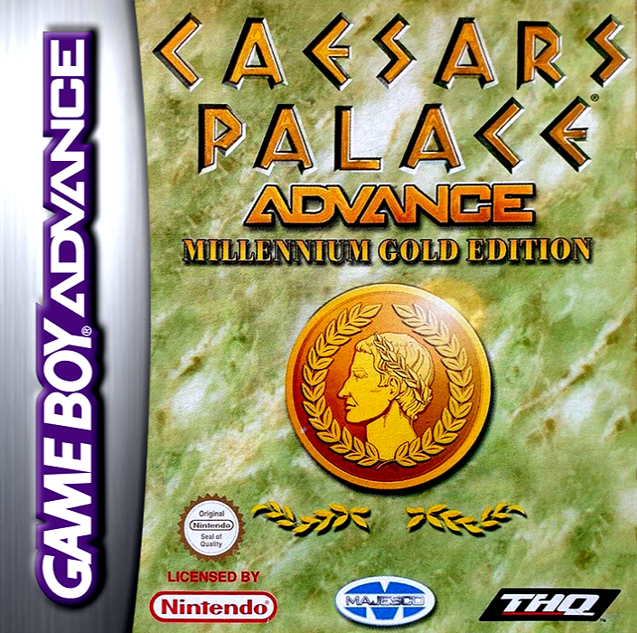 Jaquette de Caesars Palace Advance : Millennium Gold Edition