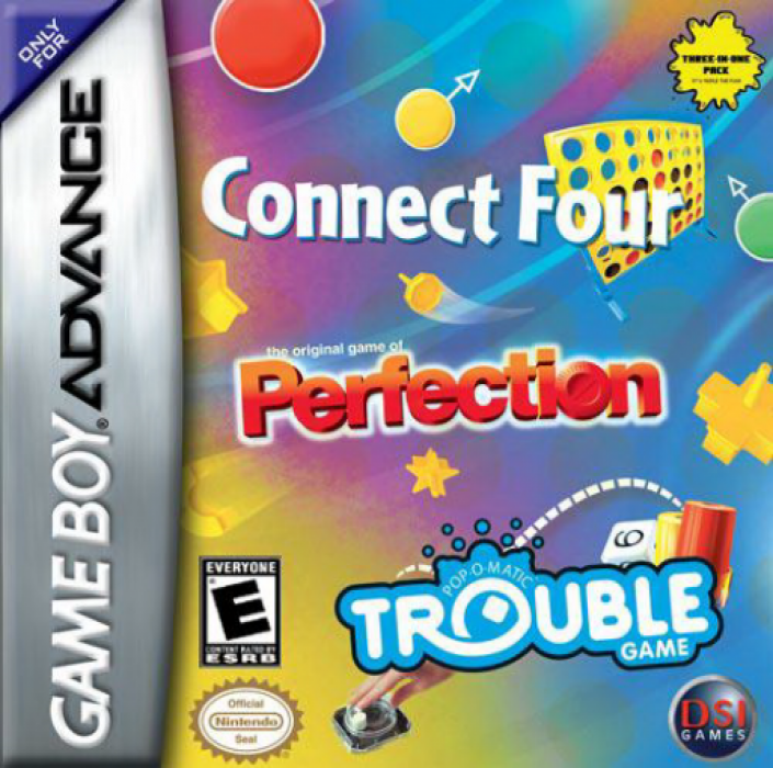 Jaquette de Connect Four Perfection Trouble